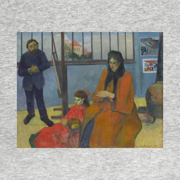 Schuffenecker's Studio by Paul Gauguin by Classic Art Stall
